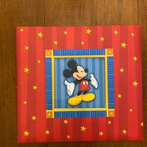 Walt Disney Mickey Mouse 12 x 12 scrapbook